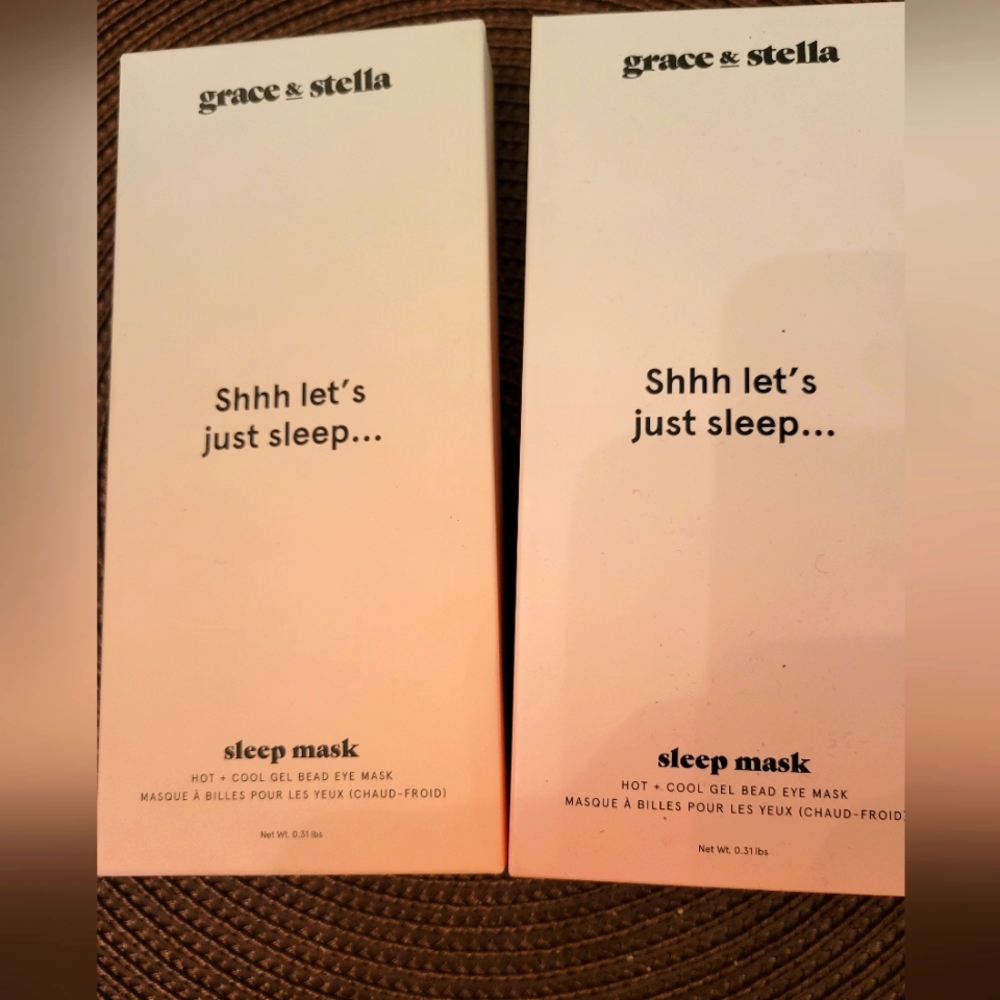 grace & stella Shhh let's just sleep... Sleep Mask x 2